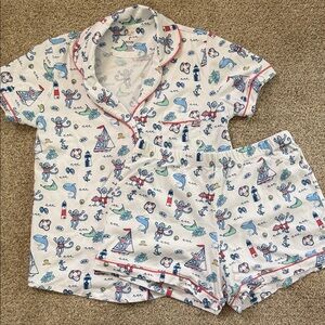 NWOT Roller Rabbit Nantucket pajamas
